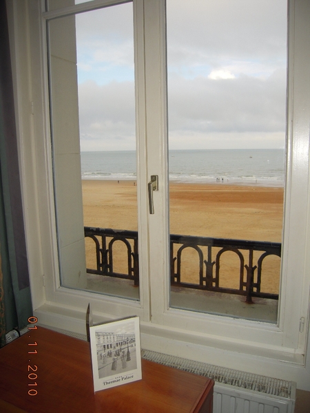 Zicht vanuit de kamer