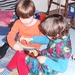 Samen taart delen...