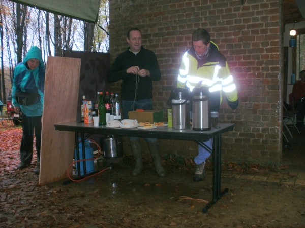 kessel-lo 1ste controle in het bos..