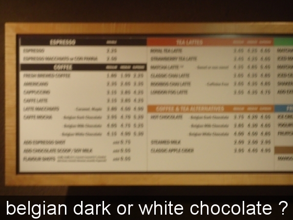 belgian dark or white chocolate ?