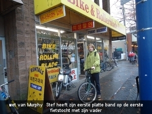 wet van Murphy  zijn eerste platte band