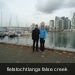 fietstocht langs false creek