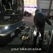 your bike on a bus