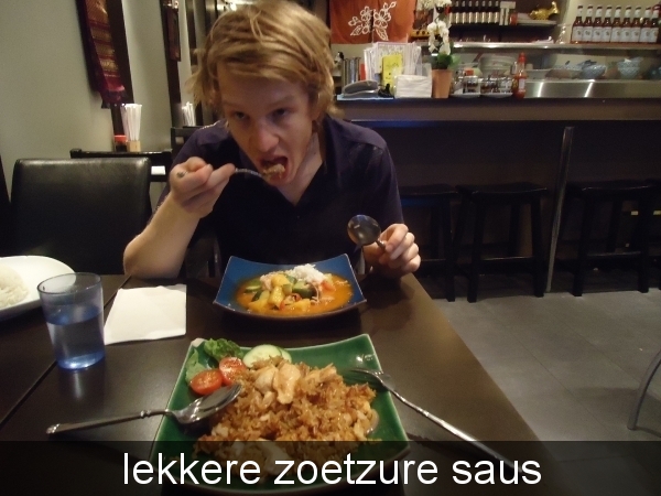 lekkere zoetzure saus