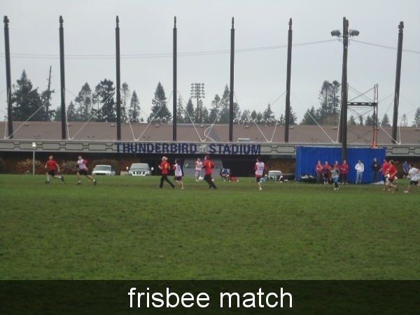 frisbee match