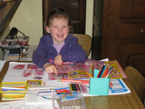 23) Jana met Sinterklaasfolder