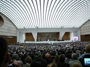Audintiezaal van Luigi Nervi (1971 - 12.000 personen)