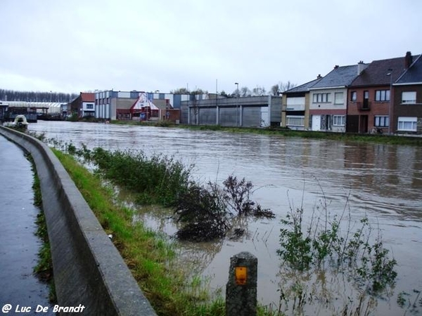 Denderleeuw overstroming wateroverlast