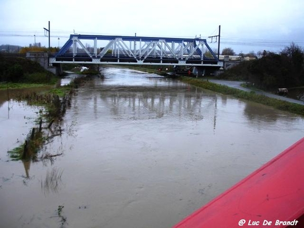 Denderleeuw overstroming wateroverlast