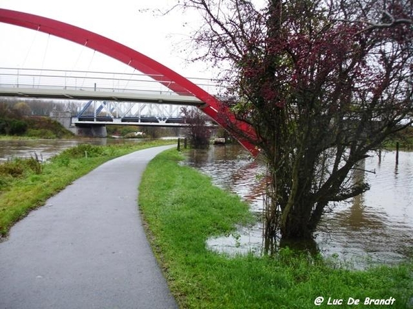 Denderleeuw overstroming wateroverlast