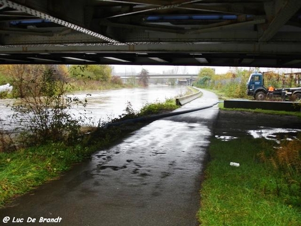 Denderleeuw overstroming wateroverlast