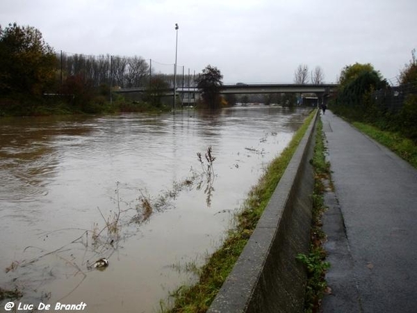 Denderleeuw overstroming wateroverlast