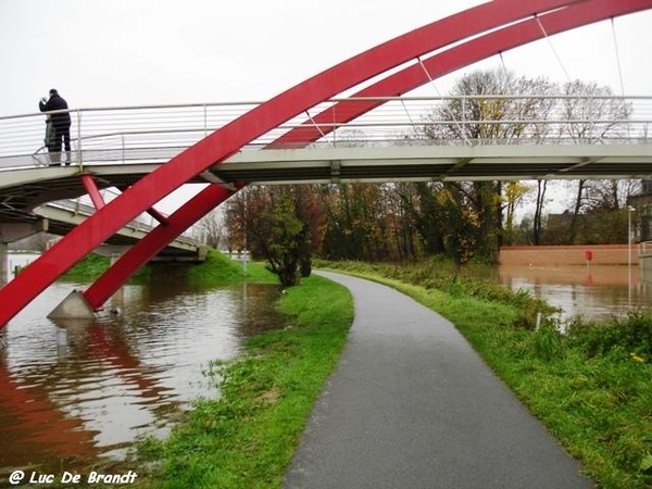 Denderleeuw overstroming wateroverlast