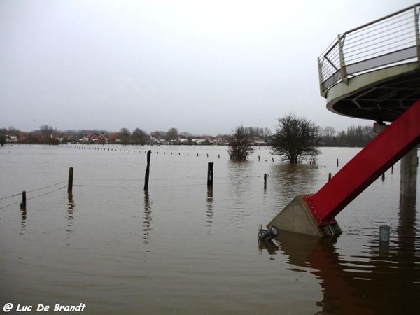 Denderleeuw overstroming wateroverlast