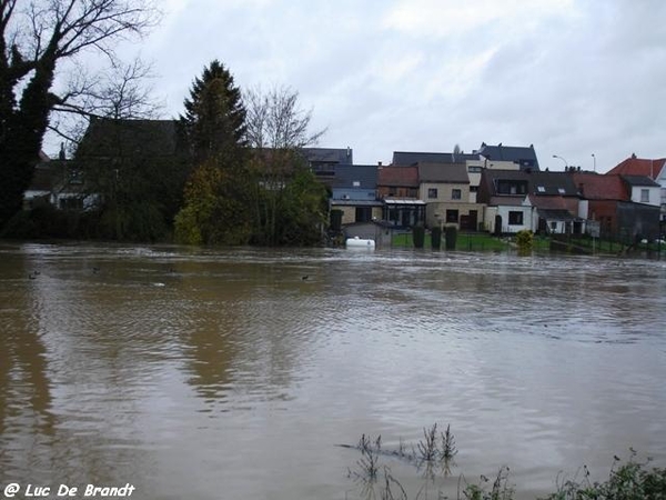 Denderleeuw overstroming wateroverlast