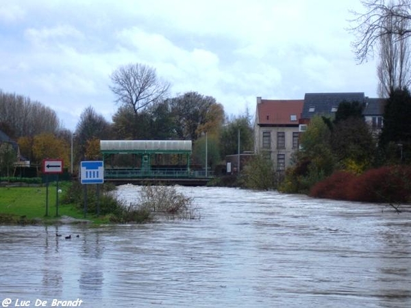 Denderleeuw overstroming wateroverlast