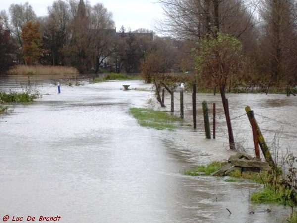 Denderleeuw overstroming wateroverlast