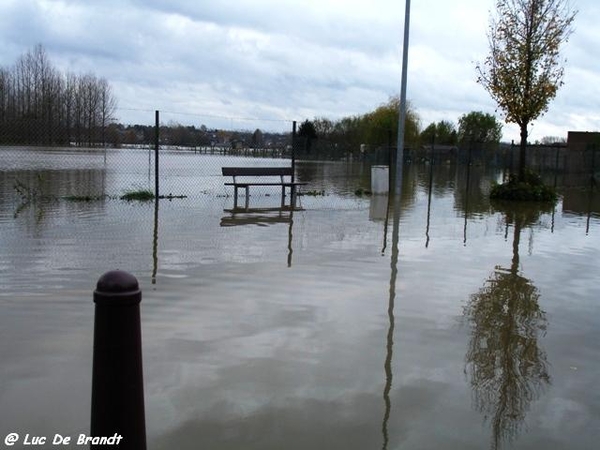 Denderleeuw overstroming wateroverlast