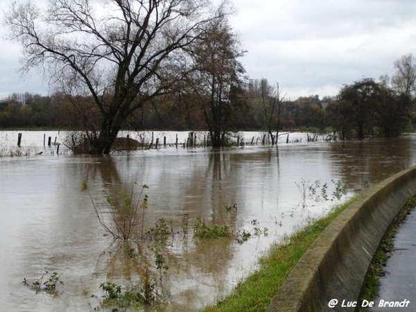 Denderleeuw overstroming wateroverlast