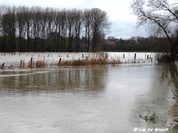 Denderleeuw overstroming wateroverlast