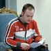 Danny van Strien tijdens de Goeree-OverFlakkee Boekenweek