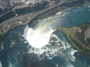 2  Niagara_watervallen _Horseshoe from Helicopter