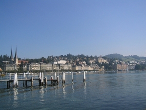 Luzern _zicht op stad en meer