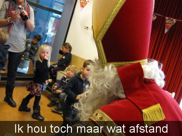 Maar ik hou toch wel afstand