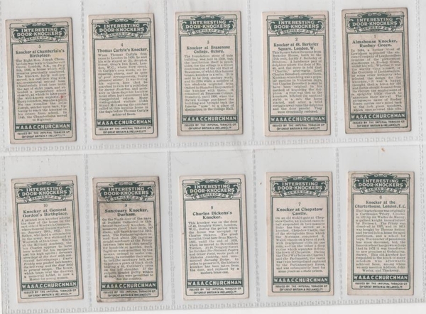 deurkloppen - de omschrijvingen