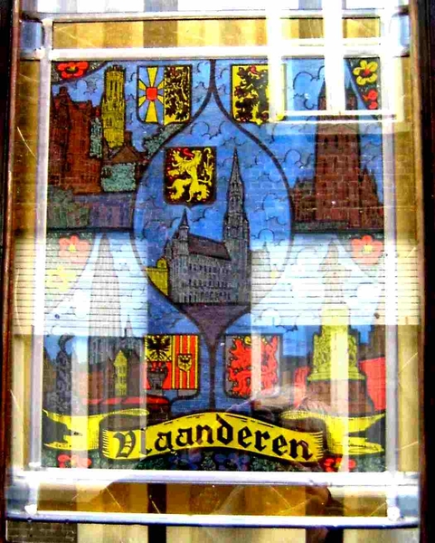 In een venster gezien