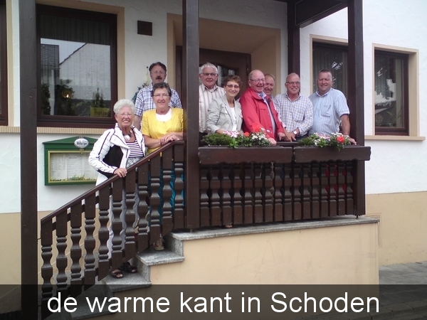 Schoden warme kant op trap
