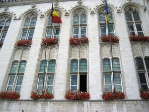 Voorgevel van het stadhuis