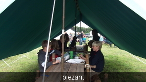 Op kamp in Tenneville