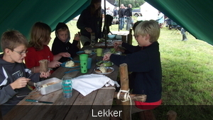 Op kamp in Tenneville