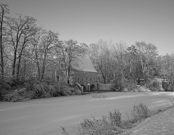 het spui langs achter