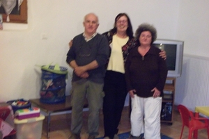 SAMEN MET BURGEMEESTER JOSEPH EN VROUWE DANIELLE