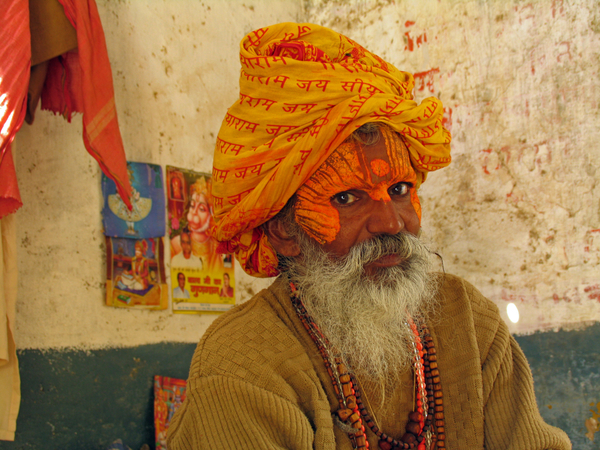 SADDHU IN GOPNATH MANDIR - GOP