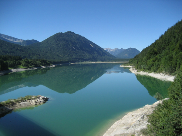 Sylvenstein stausee