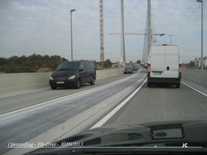 Openstelling fly-Over Geel