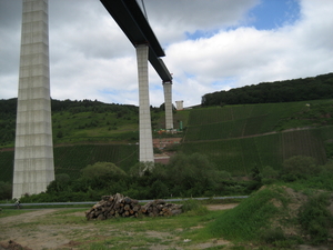 brug in aanbouw Zeltingen-Rachting juni 2018