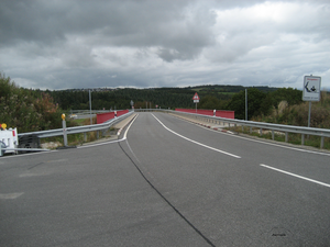 brug over B50 Longkamp