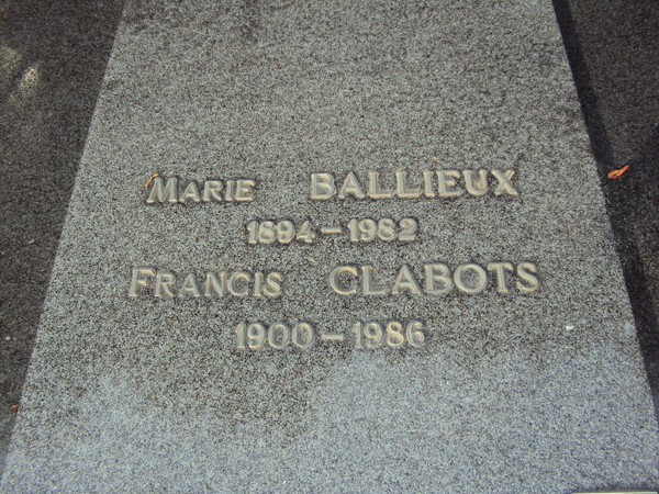 ballieux marie - clabots francis F