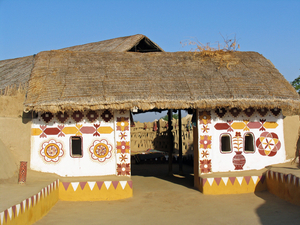 INGANG VAN TENTENKAMP SHAAM E. SARHAD - KUTCH