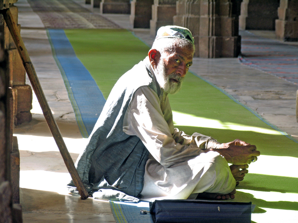 IN DE JAMA MASJID MOSKEE - AHMEDABAD