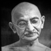 FOTO MAHATMA GANDHI IN HET MUSEUM