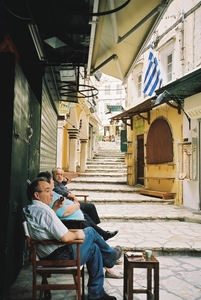 leven in corfu stad