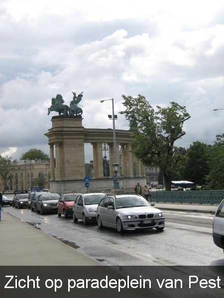 Paradeplein van Pest
