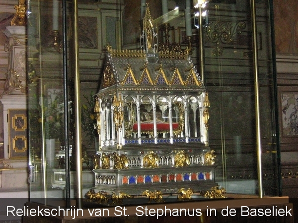 Reliek van St. Stephanus in de Baseliek