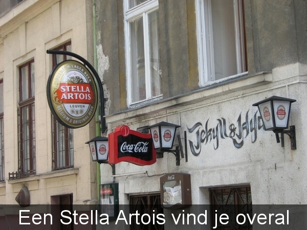 Stella Artois vind men overal