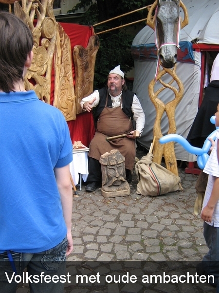 Volksfeest, oude ambachten